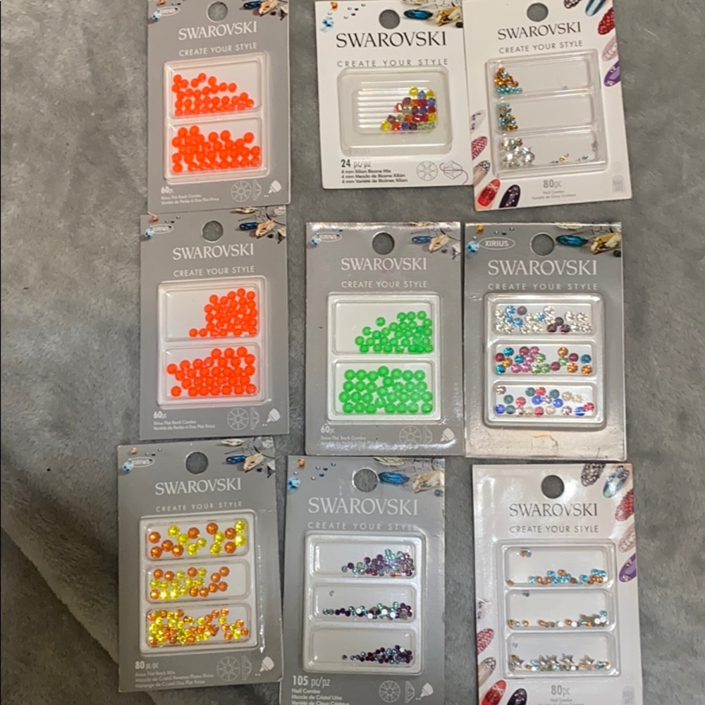 Swarovski crystals